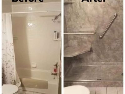 Before and After Bathroom Remodeling